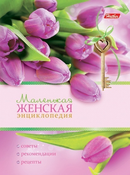 Записная книжка "Hatber" 160л "Маленькая женская энциклопедия"
