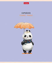 Тетрадь "Hatber" 40л, А5 клетка "Funny Panda"